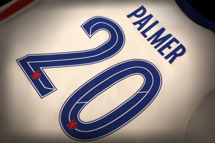 Image showing the official Chelsea club font manufactured by ID UNLIMITED