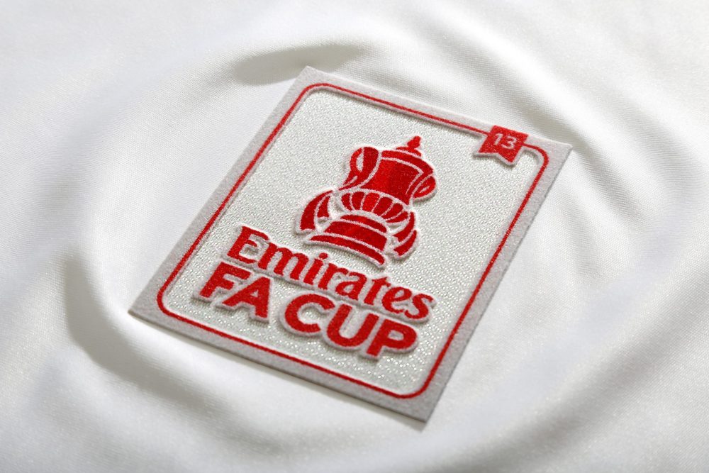 Image showing the Emerates FA Cup winners sleeve badge manufactured by ID UNLIMITED